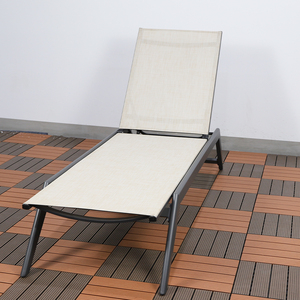 Silla <span class=keywords><strong>de</strong></span> piscina <span class=keywords><strong>Barcelona</strong></span> Playa al aire libre Sol Patio Chaise Deck Lounge Shade Impermeable - Product Image 5