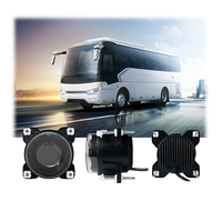 ECE R112 90mm Led Bus Phare 35W High Beam avec Parking Light pour Bus Kenworth Truck Led Sealed Beam Lamp