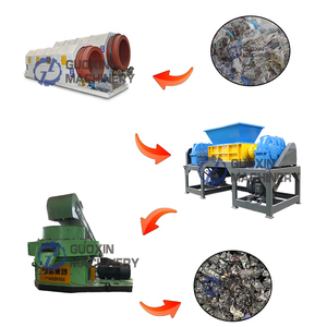 Máquina para Fabricar Briquetas de Combustible RDF, Línea de Producción de Combustible RDF para Trituración, Reutilización y Clasificación de Residuos Municipales - Product Image 1