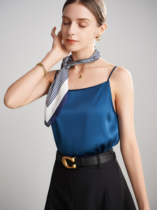 Camicia da Notte <span class=keywords><strong>di</strong></span> <span class=keywords><strong>Lusso</strong></span> in Seta <span class=keywords><strong>di</strong></span> Gelso Satinata Primaverile da Donna, Elegante, Tinta Unita, con Scollo a V, Sexy, per Lingerie e Abbigliamento da Notte - Product Image 2