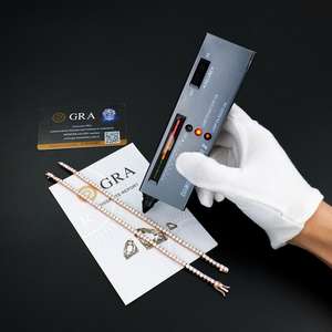 <b>Girls</b> 3mm Luxury Jewelry Rose Gold Plated S925 Silver Iced Diamond Mossanite Tennis Chain Trendy GRA Certified <b>Bracelet</b> Men - Product Image 3