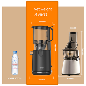 Máy ép trái cây chậm tốc độ thấp công nghiệp 102SJ, ép trái cây, rau củ, cam, dùng cho quán cà phê, nhà hàng và gia đình - Product Image 4