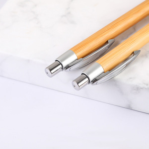 Customized ECO Friendly Wood Ballpoint <b>Pens</b> Bamboo Stylus Ball <b>Pen</b> for <b>Promotion</b> Gift - Product Image 2