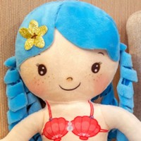 JM9435 Geeme Oreiller de couchage mignon personnalisé Poupée sirène pour enfants et promotion