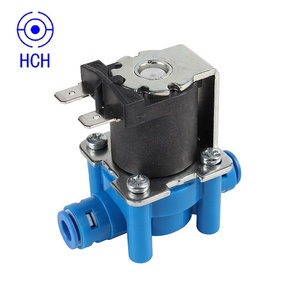 3/8 "connexion rapide Mini électrovanne d'entrée en plastique 800CC/min vanne d'<span class=keywords><strong>eau</strong></span> vanne de vidange électromagnétique - Product Image 2