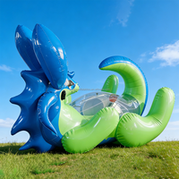 Dragon gonflable géant personnalisé Wanjun, dernier design, avec modèle de jouet SPH