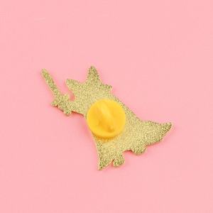 Broche de esmalte de aleación unisex con diseño de Caballero Zorro de dibujos animados, sin mínimo de compra, para insignias decorativas, ropa y mochilas, venta al por mayor transfronteriza - Product Image 3