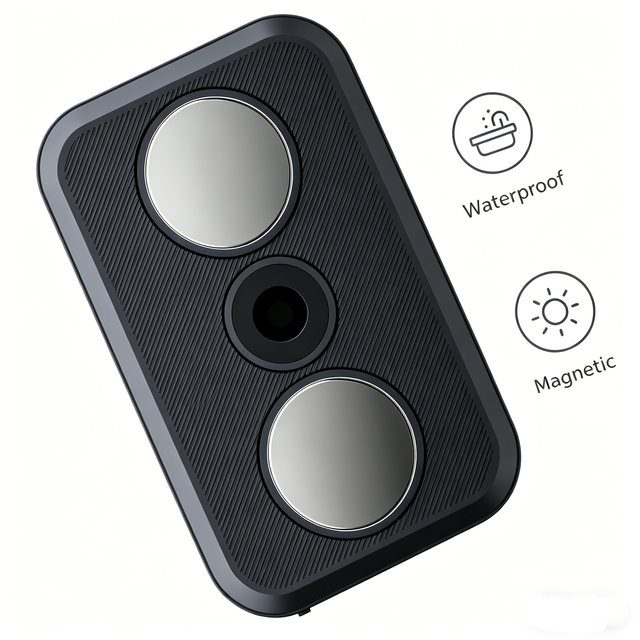 Waterproof 4G Cat-M1 NB GPS Tracker CA-A1 10000mAh Long Standby Two-Way Talk SOS Temp/Humidity Magnetic Asset Tracking 1 Year PC