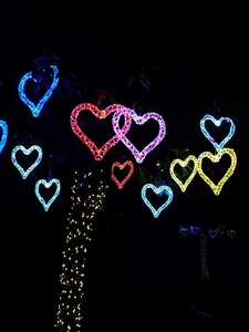 Guirlandes lumineuses décoratives de Noël étanches pour l'extérieur, pour la cour, l'éclairage de rue, avec une lueur romantique - Product Image 4