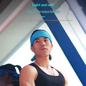Serviette rafraîchissante en microfibre pour le cou, douce, respirante, idéale pour le yoga, le sport, le golf, la gym, le camping, la course à pied et l'entraînement physique (vente en gros) - Product Image 4