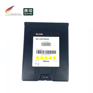 Cartouche d'encre compatible pour Memjet QuickLabel QL-240, pour imprimante d'étiquettes <span class=keywords><strong>AstroNova</strong></span> QL240 CMYKK 250ML avec puce intelligente - Product Image 4