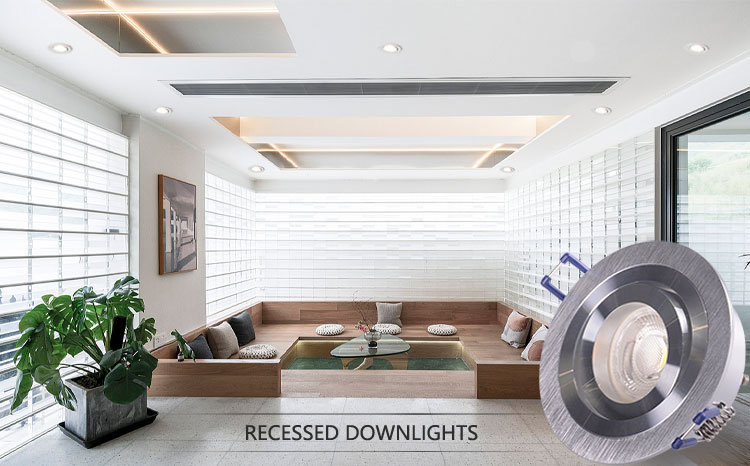 Customized Aluminium Ceiling Downlight Indoor Adjustable Round LED Spotlight