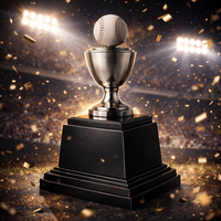 Trophée de baseball classique personnalisé WeiVista en résine – Vente en gros pour cérémonies de remise des prix