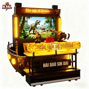 เครื่องเล่นเกมยิงเลเซอร์อาร์เคดแบบหยอดเหรียญ รุ่นยิงเอเลี่ยน โครงสร้างโลหะ รองรับภาษาอังกฤษ - Product Image 1