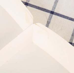 Caja de hamburguesas blanca plegable y reciclable de cartón para comida, <span class=keywords><strong>precio</strong></span> de fábrica, con logo, para llevar. - Product Image 5