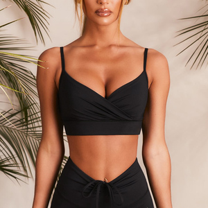 Conjuntos de Yoga <span class=keywords><strong>para</strong></span> mujer, ropa deportiva <span class=keywords><strong>para</strong></span> Fitness, <span class=keywords><strong>Camiseta</strong></span> corta, Pantalones de entrenamiento, gimnasio, correr, mallas deportivas - Product Image 5