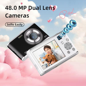 Cámara Digital de Doble Lente <span class=keywords><strong>4K</strong></span>, Cámara de Fotografía de 48MP con Enfoque Automático, Videocámara Vlog, Cámaras Compactas con Pantalla, Cámara Digital Profesional <span class=keywords><strong>4K</strong></span> - Product Image 4