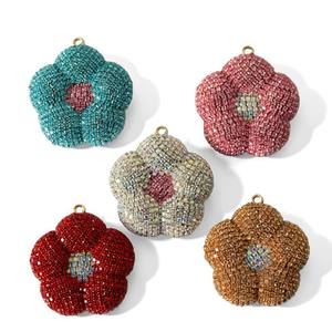 奢华闪亮钻石钩花蝴蝶结人物板猫造型手机壳 iPad保护套装饰吊饰设计师DIY手工品 - Product Image 1