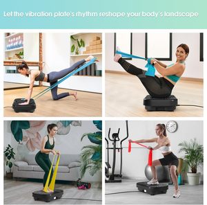<span class=keywords><strong>Plateforme</strong></span> <span class=keywords><strong>vibrante</strong></span> multifonctionnelle noire pour entraînement corporel complet, <span class=keywords><strong>plateforme</strong></span> <span class=keywords><strong>vibrante</strong></span> verticale écologique pour fitness et amincissement - Product Image 6