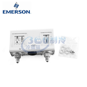 Emerson Pressure <b>Controller</b> <b>PS2</b>-A7A Dual Adjustable Refrigeration Parts - Product Image 1