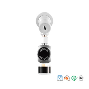 CO2 Điều chỉnh Mini keg điều chỉnh với <span class=keywords><strong>3</strong></span>/8 "chủ đề adapter, 0.07 xách tay bia keg sạc điều chỉnh cho kegerator - Product Image 4