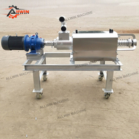 Séparateur solide-liquide pour fumier animal, presse à vis, déshydrateur fécal, usage agricole, sécheur de fientes de porc, pompe, moteur, roulement, haute performance, directement de l'usine