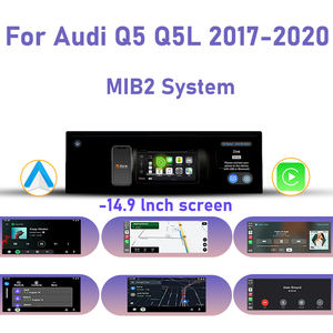 Lecteurs vidéo pour voiture Android 14, Carplay pour <span class=keywords><strong>AUDI</strong></span> <span class=keywords><strong>Q5</strong></span> Q5L 2017-2020, lecteur multimédia Androidauto 14,9 pouces, navigation GPS, écran intelligent - Product Image 1