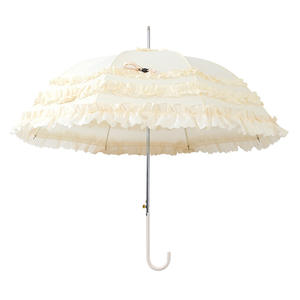 <span class=keywords><strong>Parapluie</strong></span> élégant à bordure en dentelle <span class=keywords><strong>de</strong></span> 23 pouces, décoration <span class=keywords><strong>de</strong></span> mariage, accessoires photo, parasol, <span class=keywords><strong>parapluie</strong></span> pratique et tendance - Product Image 2
