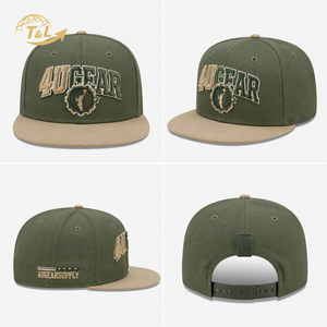 Gorras de Béisbol de Alta Calidad 4U, Nuevos Estilos, 6 Paneles, Ajustables, con Cierre a Presión, Logotipo Bordado Personalizado, Visera Plana, para Equipos de Béisbol - Product Image 6