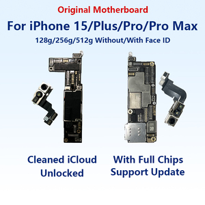 Placa Base Original Usada Desbloqueada con <span class=keywords><strong>iCloud</strong></span> Limpio y Face <span class=keywords><strong>ID</strong></span> para iPhone 15 Pro Max 128G/256G/512G/1TB con 3 Meses de Garantía - Product Image 2