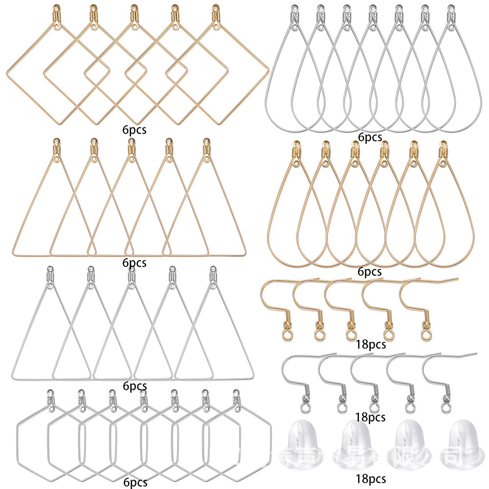 9 Stainless Steel Earring Set (1 set)