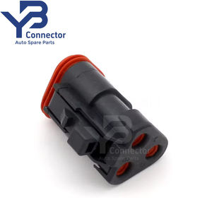 ขั้วต่อ YB ชุด DT06-3S-E005 DT ขั้วต่อไฟฟ้ากันน้ำ<span class=keywords><strong>3</strong></span>ขาพร้อมฝาปิดท้าย - Product Image 2