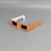 Lunettes d'éclipse solaire en gros, certifiées par la NASA, en papier, certifiées ISO Ccqs
