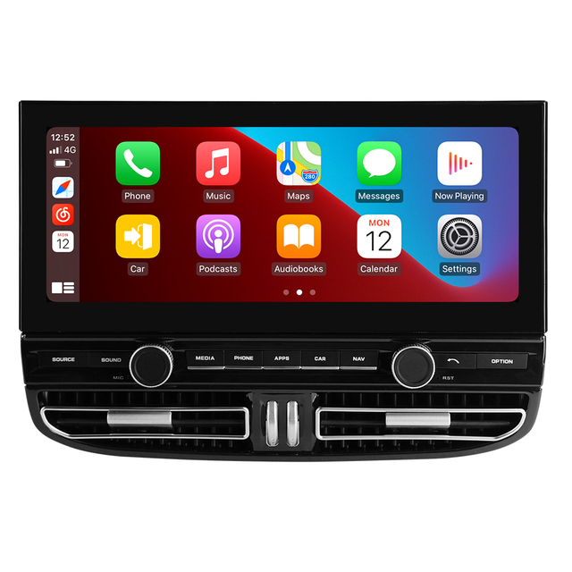 NaviFly Stereo 12.3 Inches Car DVD Player Car Headunit Multimedia Navigation Phone BT Link DSP for Porsche Cayenne 2010-2017