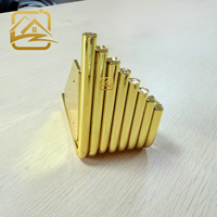 Pied de canapé triangulaire en cône doré haut de gamme pour table basse, lit et canapé – Fabricant de fournitures de luxe