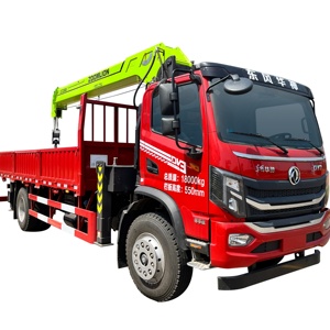 ZLT2000V4 Zoomlion 8 Ton Derek Truk Pengangkut Barang Mesin Konstruksi 4 Seksi Pengangkat Konstruksi Derek Mobil Pikap - Product Image 1