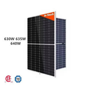 Paneles Solares Bifaciales de Doble Vidrio Tipo N de Última Generación Sunplus de 630W 635W 640W para Plantas Solares con Alta Potencia de Salida - Product Image 1