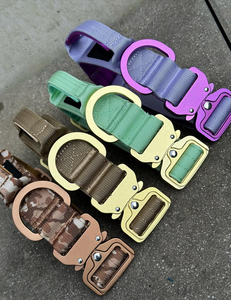 Özel Ultra hafif alüminyum taktik köpek tasması kolu ile fabrika özel orta ve büyük köpekler için ışıkları içeren - Product Image 6