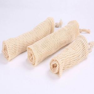 ถุงตาข่ายใส่ผลไม้แบบมีเชือกผูก ถุงตาข่ายผ้าฝ้ายสำหรับใส่ส้ม - Product Image 6