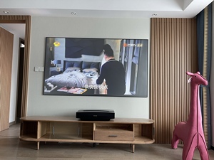 Nhà máy trực tiếp bán buôn thỏa thuận mỏng cạnh cố định khung treo tường 133-inch 16:9 PVC vật liệu rạp hát tại nhà màn hình chiếu - Product Image 2