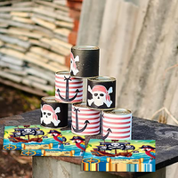 personalizada fiesta de cumpleaños decoración patrón fiesta vajilla desechable platos y vasos de papel conjunto