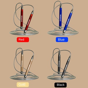 Mogold Có Thể Điều Chỉnh Tốc Độ Nhảy Dây Tập Thể Dục Dây Thép Và PVC Chất Liệu Cho Tốc Độ Dây Vít Miễn Phí Kim Loại Bỏ Bỏ qua Dây - Product Image 6