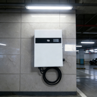 Nouvelle borne de recharge rapide pour véhicules électriques 30 kW DC, 380 V, étanche IP54, Ethernet 4G, écran tactile 4,3 pouces, paiement par application, certifiée CE.