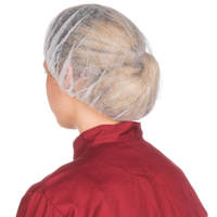 Bonnet anti-statique jetable en PP non tissé à bande adhésive pour l'industrie semi-conductrice