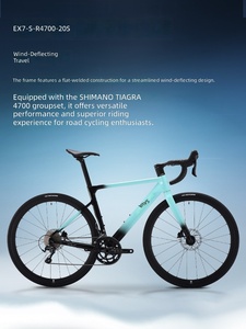Bicicleta de <span class=keywords><strong>Carretera</strong></span> <span class=keywords><strong>SAVA</strong></span> EX7-S de 26 Pulgadas, Estilo Racing, de Aleación de Aluminio, Nivel Básico, 20 Velocidades, Frenos de Disco Hidráulicos, Apta para Adolescentes - Product Image 3