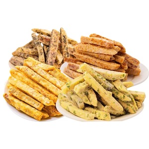 Ben chiêng E Le nóng bán nướng khô khoai môn giòn Gậy nhiều hương vị hộp đóng gói bán buôn - Product Image 1
