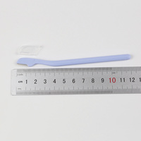 Rasoir à sourcils sûr pour débutantes, portable avec couvercle, outil de beauté pour l'épilation du visage pour femmes