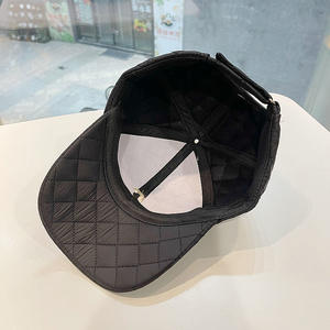 Casquette de baseball chaude en coton à motif quadrillé, style japonais, broderie d'image coréenne, pour couple, femme - Product Image 6