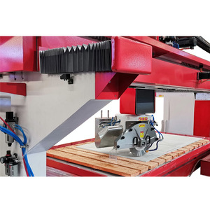 HUALONG เครื่องตัดหิน CNC 5แกน,เครื่องตัดหินอ่อนหิน HKNCseries สำหรับแปรรูปเคาน์เตอร์ครัวพร้อมแผ่นภาพถ่าย - Product Image 6