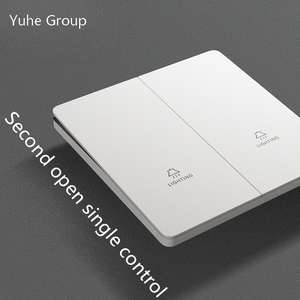 Interruptor de Luz Táctil de Pared de Alta Calidad, Enchufe de 10A, Material de PC - Product Image 3